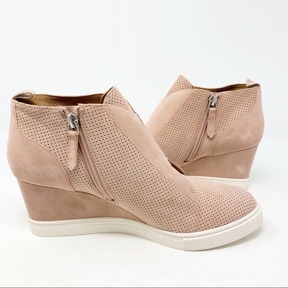 LINEA PAOLO Felicia Platform Wedge Bootie Sneaker. - Picture 3 of 8